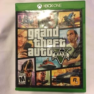 Grand theft auto five, Xbox one